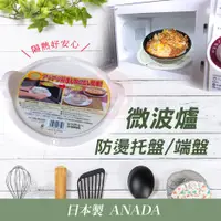 在飛比找蝦皮購物優惠-EY.日本製 SANADA 微波防燙托盤.端盤
