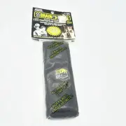 Brain-Pad Shock Absorbing Protective Black Headband fits Adult & Youth