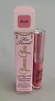 Too Faced Glamour Gloss Volumizing Lip Gloss w Lip Injection Comfort Plump PLUSH