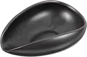 TOPPERFUN Ceramic Coffee Bean Dosing Tray Heat Resistant Measuring Cup for Coffee Tea Compact Stylish Kitchen Accessory for Daily Use Easy to Clean Design