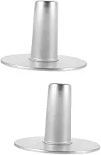 2pcs Cake Chimney Mold Griddle Accessories Cakes Molds Chocolates Making Angel Food Cake Pan Cake Pan Baking Mould Chiffon Cake Mold Baking Pan Baking Accessories Aluminum Alloy KOMBIUDA