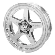 Street Pro Street Pro ll Convo Pro Wheel Polished 17x4.5' For Ford Bolt Circle 5 x 4.50' (-26) 1-3/4' Back Space