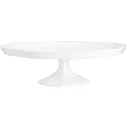 Large White Plastic Cake Stand