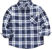 [Generic] Coat 4T Warm Girls Boys Flannel Winter Fleece Jackets Sweatshirt Thick Coats Infant Boys Wool Coat