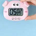 H (Pink)Timer Alarm Clock Precise Timekeeping Digital Kitchen Timer Cooking Tim
