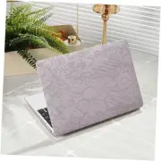 Compatible with Air 13 case(A1932 A2179 M1 A2337) a. Embossed Floral Purple