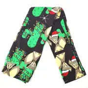 LuLaRoe Kids Leggings Size S/M Christmas Holiday FOX CACTUS LIGHTS NWT