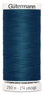 Gutermann 250P-640 Sew-All Thread 274yd-Peacock
