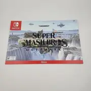 Super Smash Bros. Ultimate Poster 11x17 Gamestop Exclusive Bonus