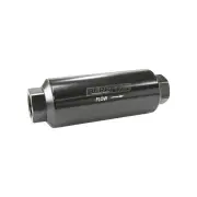 Aeroflow 10 Micron Pro Filter With -12AN ORB Ports Black Finish AF66-2043BLK-10