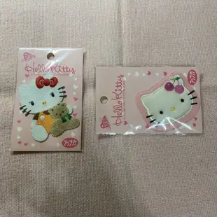 vintage hello kitty 熨斗貼布 日本製