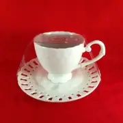 Grace Teaware Lace Edge Saucer and Teacup Set. *New*