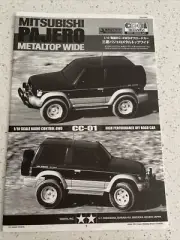 47375 Tamiya Pajero Metal Wide Top CC01 Chassis Kit Instruction Manual 11056548
