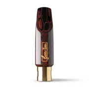 Ever-Ton Full Pop #7 Hard Rubber Marble Alto Sax Mouthpiece Made in Brazil