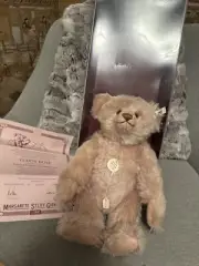 Steiff Teddy Rose 1925 Teddy Bear With Certificate And Box