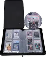 Alteagle Graded Card Binder, Fits 48 PSA Sized Slabs, 4-Pocket Slab Binder for PSA, CGC, CSG, FGS and FCG Slabs