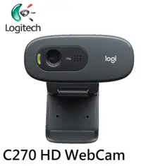 在飛比找松果購物優惠-Logitech /羅技 C270 HD 有線網路攝影機 全