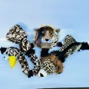 Dog Squeaky Toys No Stuffing Dog Plush Toy For Small Medium Large Dogs 3 Pack