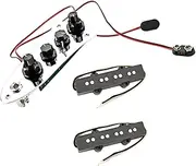 UPKOCH Bass Pickup Set 4-String Pickup for Electric Bass Circuit Lightweight Compact Design