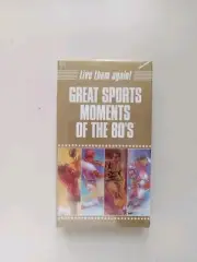 Great Sports Moments Of The 80's VHS NEW SEALED