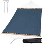 Hammocks Two Person Tree Hammock, Heavy Duty Hammock for Poolside, Garden, Ba...