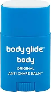 Body Glide Original Anti Chafe Balm | Anti Chafing Stick | Prevent Arm, Chest, Butt, Thigh, Ball Chafing & Irritation | Trusted Skin Protection Since 1996 |0.8oz
