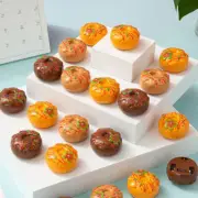 9PCS Plastic Pull Back Cars Simulated Chocolate Doughnut Toy Cars For Child