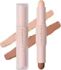 KIMUSE Dual Cream Contour Stick, 2 in 1 Contouring & Highlight Stick
