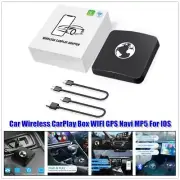 Wireless Bluetooth CarPlay Dongle Adapter Box For IOS Navigation GPS Wifi Player (for: Audi)