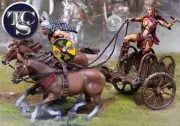 THE COLLECTORS SHOWCASE CS01087 BOUDICA CHARIOT SET FREE USA SHIPPING!