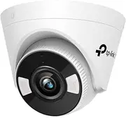 TP-Link VIGI 4MP Turret Network Smart Wi-Fi Security Camera, Wired/ Wireless, Full-Colour, AI Detection, H.265+, Two-Way Audio, Remote Control, Onboard Storage SD card slot (VIGI C440-W(4mm))