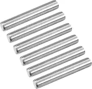 uxcell Fully Threaded Rod M16 x 100mm 2mm Thread Pitch 304 Stainless Steel Right Hand Threaded Rods Bar Studs 6 Pack