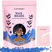1LB Hard Wax Beads for Waxing: for Brazilian Bikini Face Sensitive Skin Hair ...