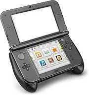 TNP New Nintendo 3DS XL Hand Grip Protective Cover Skin Rubber Controller Grip Case Ergonomic Comfort Anti Slip Handle Console Grip with Kick-Stand for New Nintendo 3DS XL LL 2015 Model