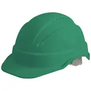 Maxisafe HVS590-G - Vented Hard Hat Green Sliplock Harness