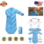 Puffy Toddler Sleeping Bag - Machine Washable, Lightweight Comfort for Ages 2-4