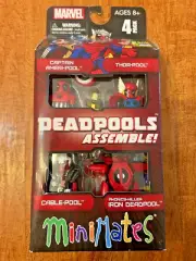 DEADPOOL: DEADPOOLS ASSEMBLE MINIMATES FIGURE BOX SET DIAMOND SELECT MARVEL SDCC