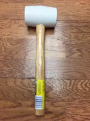 QEP 61613 White Rubber Mallet 16 oz