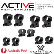 2 x Vortex Tactical 30mm Rifle Scope Rings Picatinny / Weaver - Various Heights