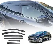 OAD4X4 Weathershields Compatible with Toyota Kluger 2021-Onwards, Weather Shields Window Visors Wind Deflectors Sun Rain Guard 6PCS Set