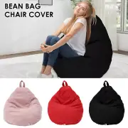 Bean Bag Chair Cover Plush Toys Organizer Holder Soft Corduroy Bean Bag Fldlp .b