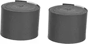 CATIEBYE 2pcs Drumstick Sweatband Portable Drumstick Grips Snare Drum Grip Drum Baguette Drum Drumstick Tape Drum Pad Drum Stick Sweat Wraps Drum Sticks Drum Wrap Drum Kit Drum Key Pu Black