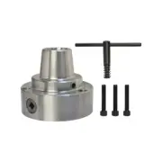 5C 5" Collet Chuck Plain Back Mounting Chuck Lathe CNC .0006" D1