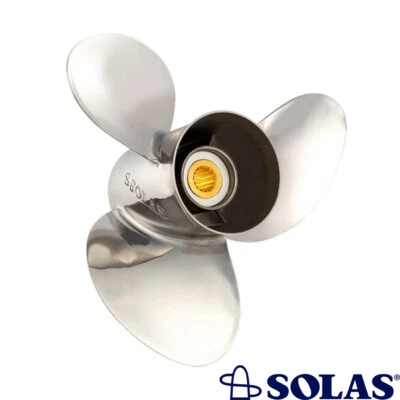 PROPELLER FITS JOHNSON/EVINRUDE 4 STROKE 14 SPLINE 15 2012 TO 2020