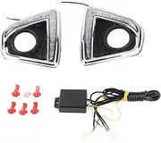 Gearwell Daytime Running Light, Compatible with CX-5 12-15, LED Turn Signal Lights, Fog Lamp Cover, DRL Light Kit Replacement