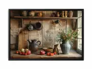 Kitchen Stil Life Framed Print Fine Art Poster Print