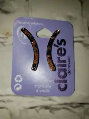 NWT Claire's Sensitive Solutions Ear Crawler Leopard Earrings