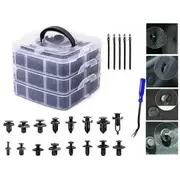 Clip Kit For Car Trim Body 625x Door Panel Plastic Rivets