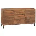 Metro 170cm solid mango wood Sideboard/ Buffet light oak colour