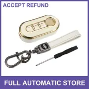 Smart Key Fob Case Kit Single Custom for Fiat 500 500C 500L TPU with Key Chain